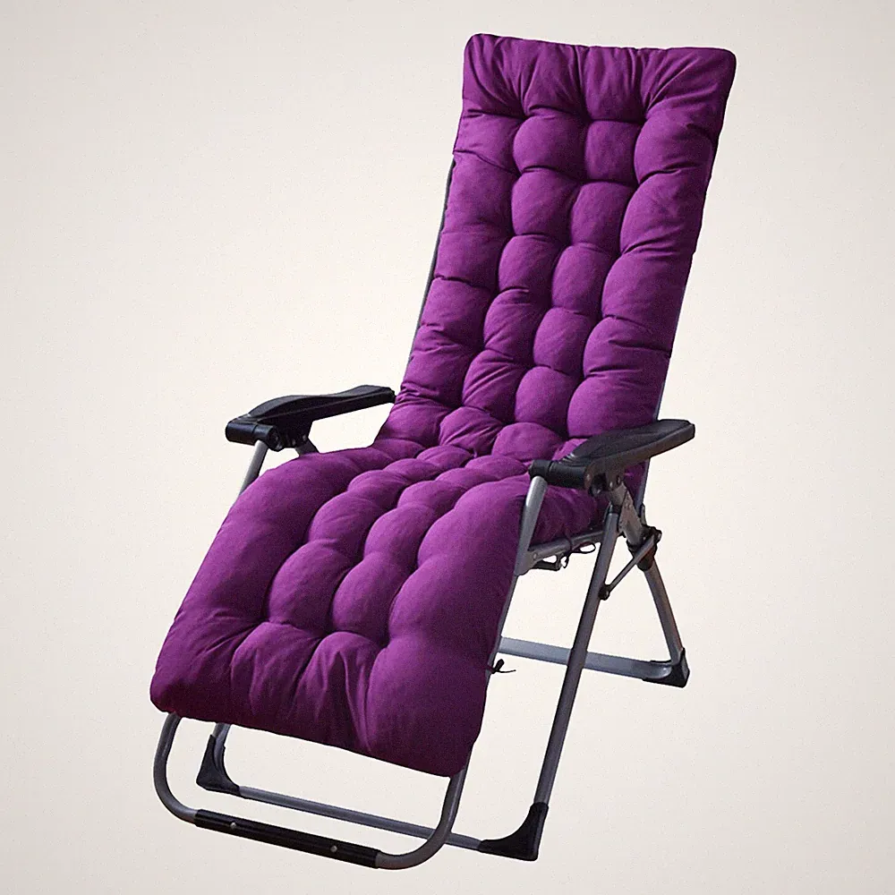 67" Chaise Lounger Cushion with Cap Garden Patio Mattress for Zero Gravity Chair