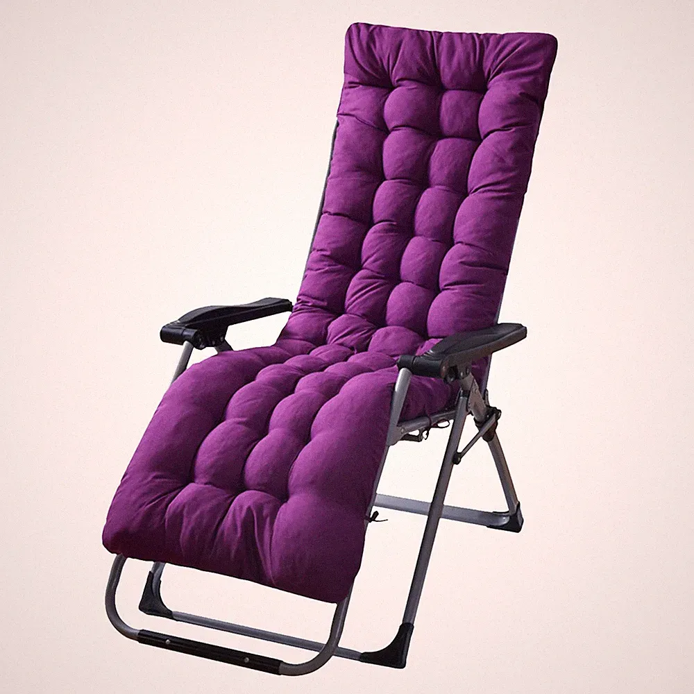67" Lounger Cushion Pad Rocking Recliner Chair Sofa Mat Deck Chair Cushion Mat