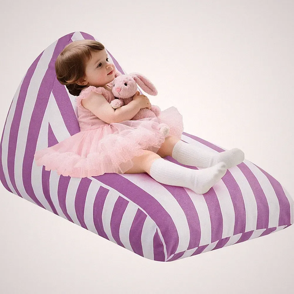 Bean Bag Chairs for Kids, Kid Beanbag Chair Stuffed with Filler, Toddler Loun...