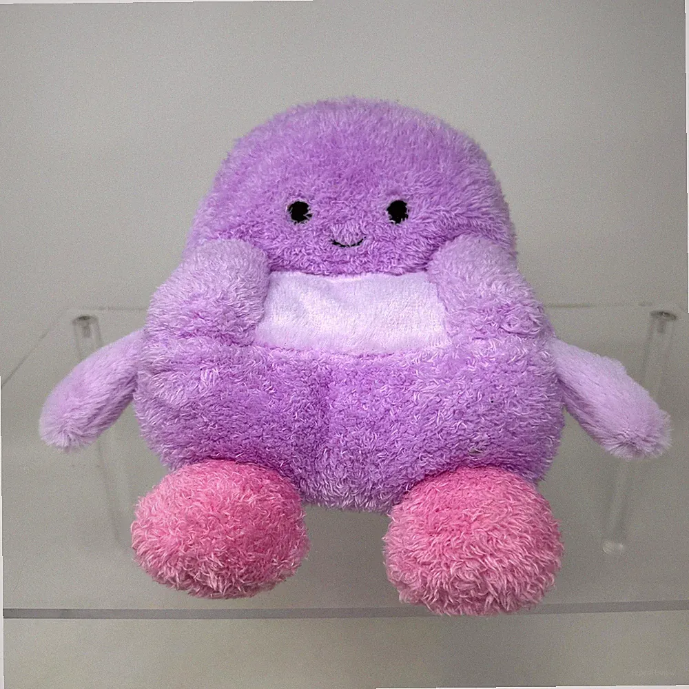 BumBumz Recliner Ralph Plush Stuffed Animal Purple Couch Sofa HomeBumz Kellytoy