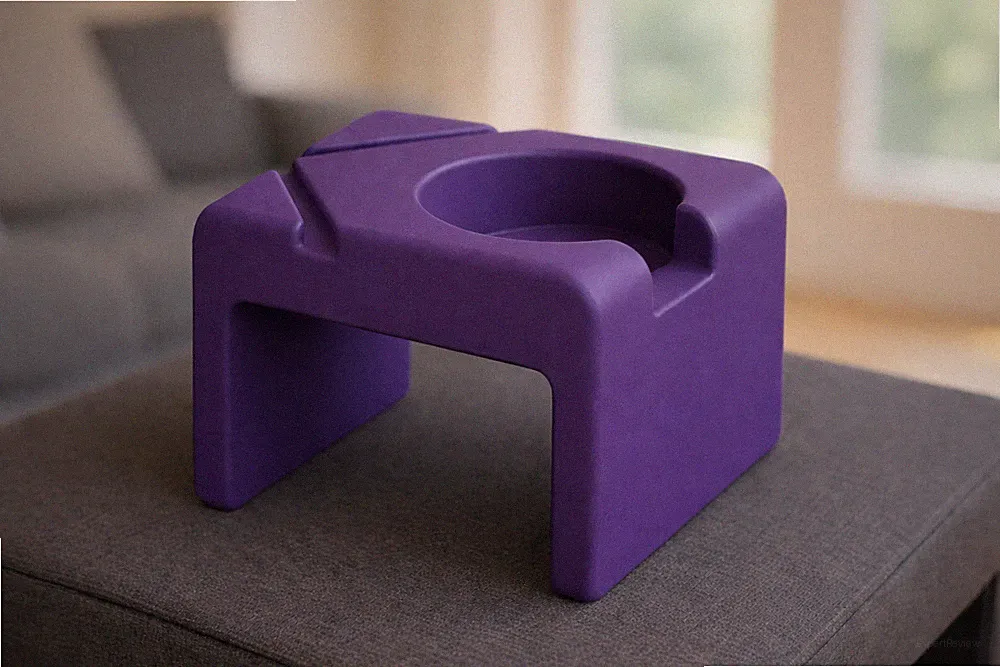 Custom Drink Holder for Lovesac Sactional | W/Cup Holder for 4-inch Armrest