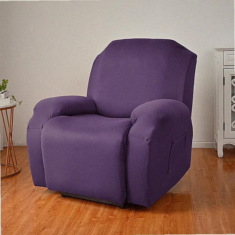 Elastic Stretch Recliner Chair Cover Armchair Sofa Chair Cover Couch Slipcov .