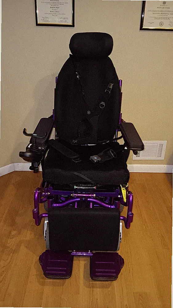 Purple RedMan Power Chair Wheelchair / Powerchair / Standing